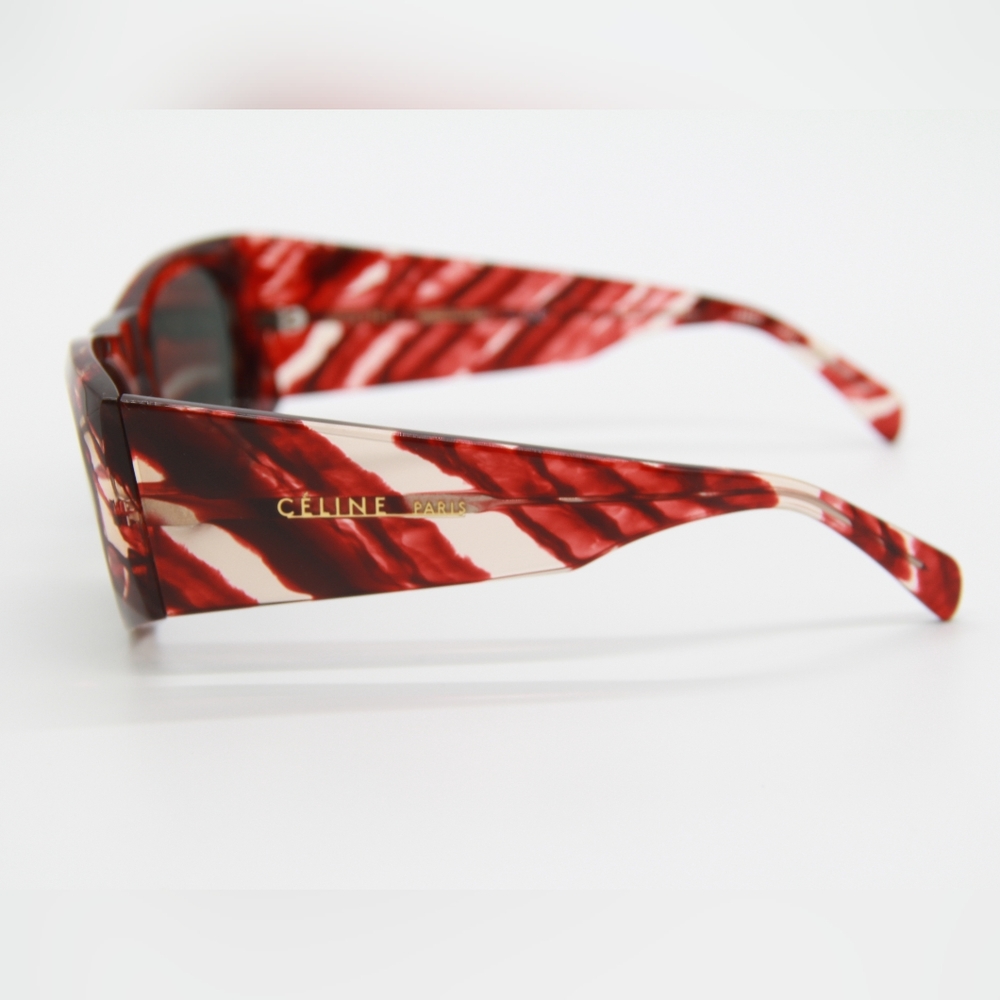 NEW CELINE CL40029I 54N WOMEN CELINE SUNGLASSES CL 40029I RED - Picture 6 of 12